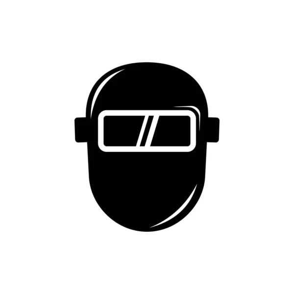 Иконка Goggles Контурная Иллюстрация Векторных Значков Сварочной Маски Паутины — стоковый вектор