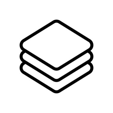 Kitap yığını ikon vektör çizimi tasarımı