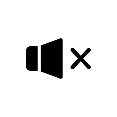 ses simgesi vektör illüstrasyonu