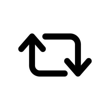 ok simgesi vektör illüstrasyonu