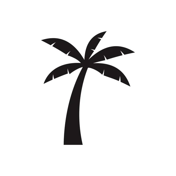 Ilustrace Vektoru Palmového Stromu — Stockový vektor