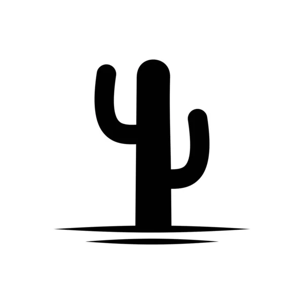 Ilustrace Vektoru Ikony Kaktusu — Stockový vektor