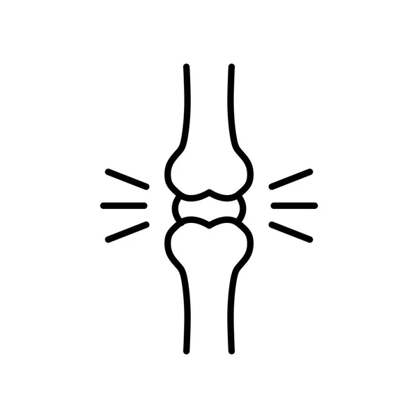 Иконка Человеческих Органов Анатомический Символ Стиль Плоского Дизайна — стоковый вектор