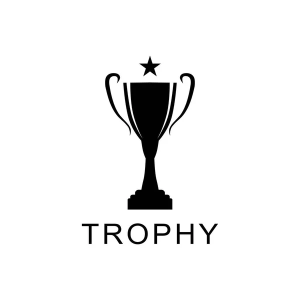 Значок Кубку Трофею Спортивні Змагання Тема Чемпіонату Ізольований Дизайн Векторна — стоковий вектор
