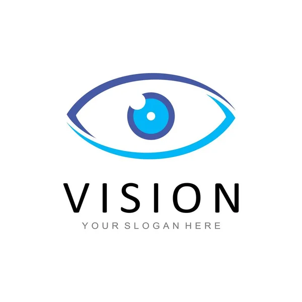 Eye Logo Design Vector Template Stock Illustration