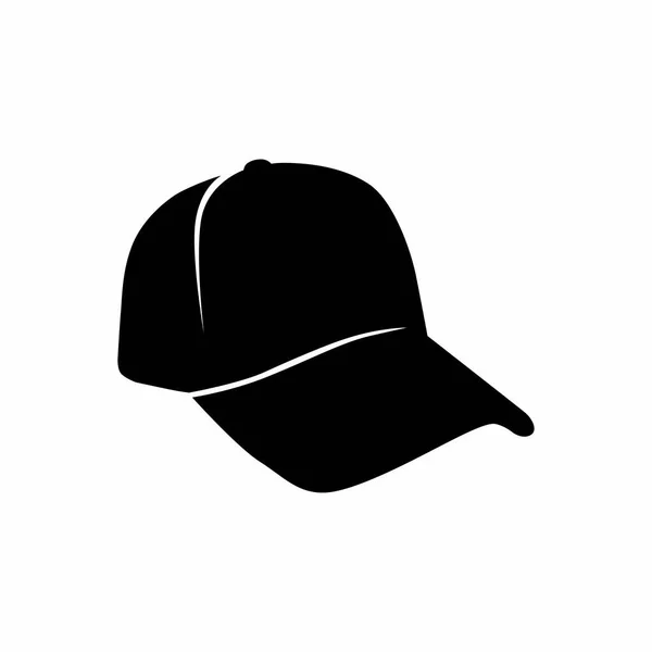 Baseball Cap Icon Simple Style — Stock Vector