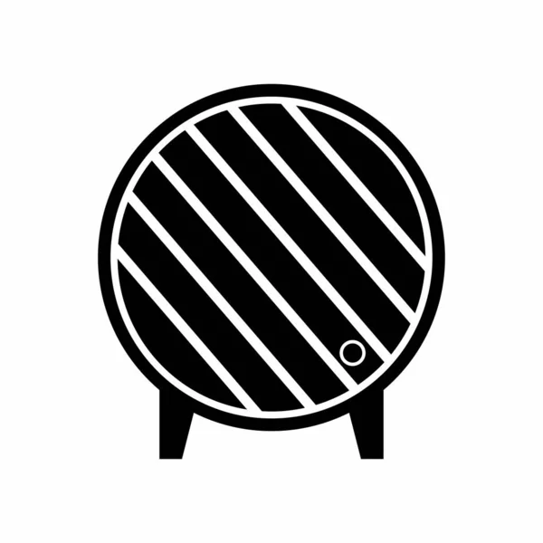 Grill Illustration Vectorielle Sur Fond Transparent Symboles Qualité Supérieure Icône — Image vectorielle