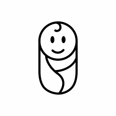 bebek duş ikonu vektör illüstrasyonu