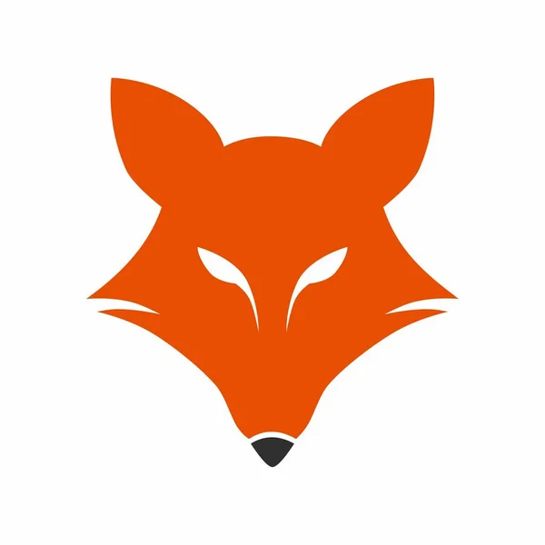 Fox Logo Plantilla Vector Ilustración Diseño — Archivo Imágenes Vectoriales