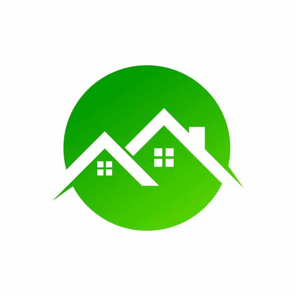 Σπίτι Λογότυπο Και Σύμβολο Διάνυσμα Πρότυπο — Διανυσματικό Αρχείο