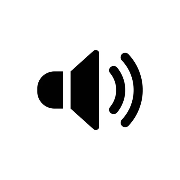 Иллюстрация Sound Vector Icon Стоковая Иллюстрация