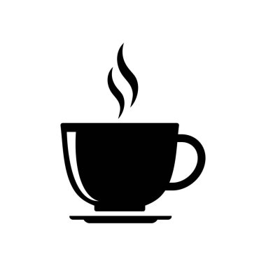 kahve kupası ikonu vektör illüstrasyon tasarımı