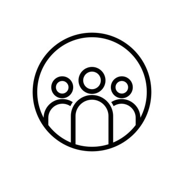 insanlar grup ikon vektör illüstrasyon tasarımı