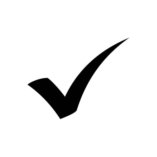 отметьте значок, векторная иллюстрация