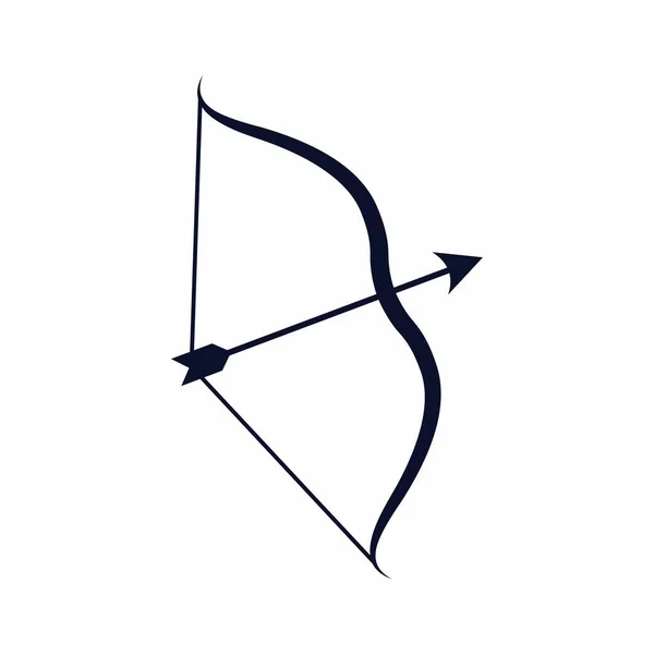 弓箭矢量图标隔离 — 图库矢量图片
