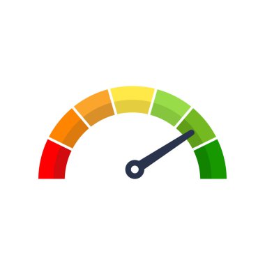 Hız göstergesi yüksek stok vektörü