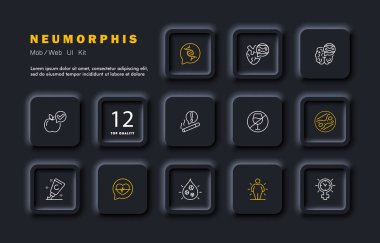 Sağlıklı yaşam biçimi simgesi. Sigara, alkol, sigara, kan pıhtısı, DNA, şeker, tütün, diyabet, siroz, nikotin, obezite, nabız, sağlığa zarar. Sağlık sigortası konsepti. Neomorfizm biçimi