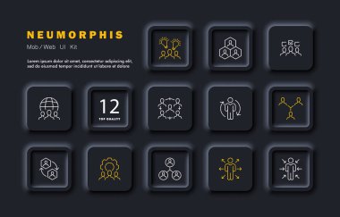 Takım çalışması simgesi. Zaman yönetimi, fikir, ilham, lamba, yaratıcılık, iş, lamba. Ampul, ilham perisi, hiyerarşi, ışıklandırma, hedef, görüş, mum, balmumu. Bilgi konsepti. Neomorfizm