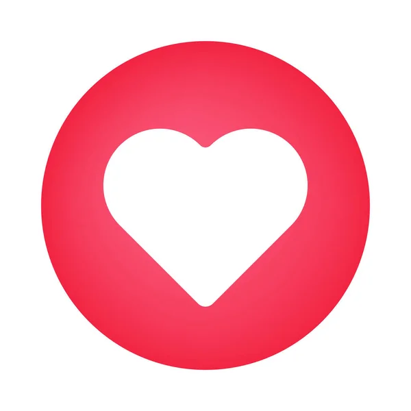 Ikony Facebooku Jako Facebook Srdcem Emojis Vektorová Ilustrace — Stockový vektor