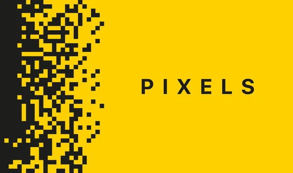 Illustration Pixel Art Rétro Avec Une Sensation Nostalgique Vintage Pixélisation — Image vectorielle