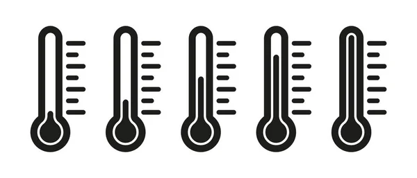 Ένα Θερμόμετρο Είναι Μια Συσκευή Που Χρησιμοποιείται Για Μέτρηση Της — Διανυσματικό Αρχείο