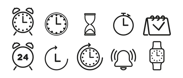 Воспользуйтесь Элегантностью Функциональностью Вневременных Часов Точными Движениями Стильным Дизайном Часы — стоковый вектор