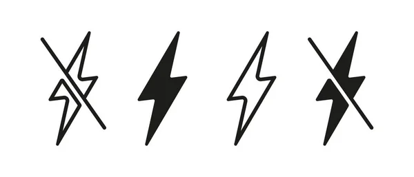 Électricité Tant Que Phénomène Physique Source Énergie Courant Électrique Systèmes — Image vectorielle