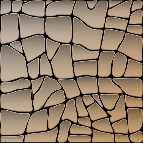 Textura Pedra Abstrata Pequenos Seixos Cores Multicoloridas Estilo Plano Desenho —  Vetores de Stock