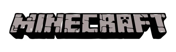 Logo Wektorowe Gry Wideo Minecraft Aplikacja Parowa Mojang Studios Xbox — Wektor stockowy