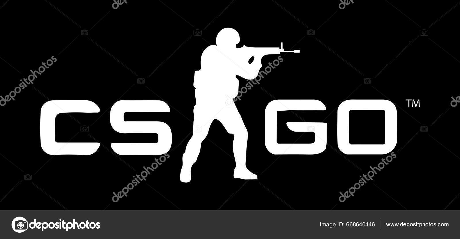 Counter Strike Jogo Tiro Go1 Ofensiva Global Cs2 Logotipo Vetor vetor(es)  de stock de ©FrameStud1o 668641232