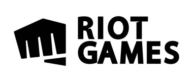 Riot Games logo taşıyıcısı, Vector Riot Games, Editoryel vektör logosu, Valorant, efsaneler birliği, vektör, illüstrasyon, beyaz arka plan, 10 puan. Yazı