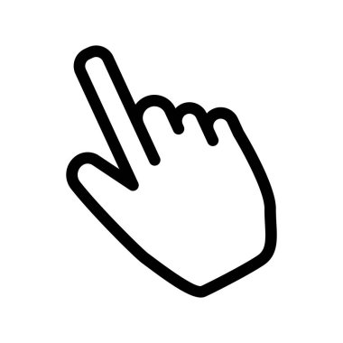 İşaretçi illüstrasyonu. Oyuncak ayı, bilgisayar, aygıt, kontrol, teknoloji yönü el parmağı ok vektörü simgeleri  