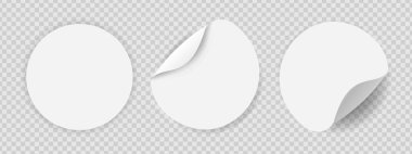 Şeffaf arkaplan illüstrasyonu üzerine bir dizi buruşmuş kağıt. Ofis, logo, marka, amblem, sembol. Vektör simgeleri  