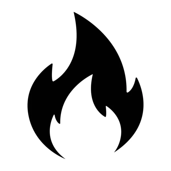 Fire Illustration Flame Bonfire Fire Heat Heat Wood Fireplace Spark — Stock Vector