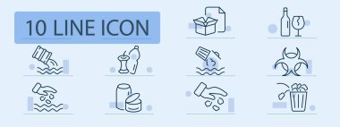 Kimyasal çizgi ikonu. Laboratuvar, bilimsel, kimyasal bileşikler, araştırma, deney. Pastel renk arkaplanı. İş ve reklam için vektör satırı simgesi