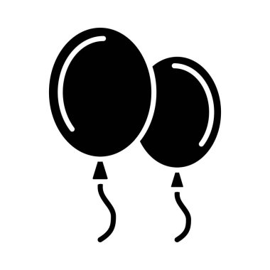 Vatansever balon ikonu. Kırmızı, beyaz ve mavi balon. Yıldız ve çizgili. Kutlama ve festival dekorasyon konsepti.