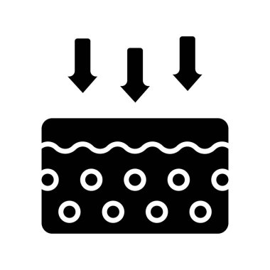 Cilt bakımı simgesi. Temizleme, UVB, AHA, BHA, asit, pul dökücü, nemlendirici, gençleştirici, siyah noktalar, sivilceler, sebum, gözenekler, rejim, epilatör, ultrasonik temizlik, krem, güneş ve soğuk koruma