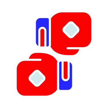 Boks seti simgesi. Kırmızı boks eldivenleri, spor malzemeleri, dövüş sanatları, fitness, dövüş eğitimi, kendini savunma, fiziksel egzersiz, spor kıyafeti.