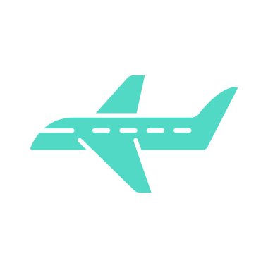 Uçak ayarlama simgesi. Yeşil uçak, siyah ana hat, havacılık, seyahat, ulaşım, uçuş, seyahat, turizm, havayolu, seyahat, araç.