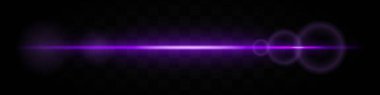 Mor ışıklı işaret simgesi. Pürüzsüz, parlak bir mor ışık huzmesi. Parlayan halkaları ve karanlık bir arka planı var. Fütüristik tasarımlar, teknolojik efektler ya da ışık geçişleri için ideal.