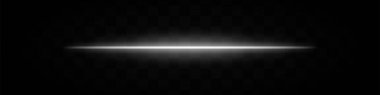 Beyaz ışık huzmesi. Keskin bir yatay mor ışık, parlak merkezli, her iki tarafta karanlığa doğru kayboluyor. Bilim kurgu tasarımları, ışık geçişleri veya gelecekteki etkiler için ideal.