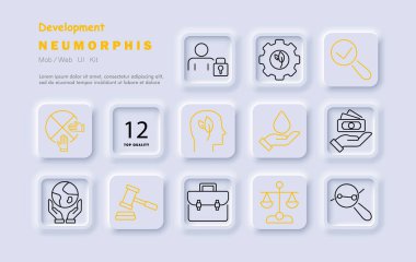 Geliştirme simgesi. Mahremiyet, sürdürülebilirlik, kafa büyümesi, eldeki bitki, mali destek, çevre, hukuk, eğitim, küresel bakım, araştırma, eşitlik, denge