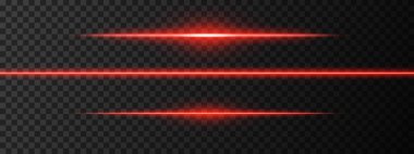 Kırmızı ışık parıldıyor. Keskin bir yatay ışın yansıması. Bilim kurgu tasarımları, ışık geçişleri, ya da gelecekteki etkiler. Parlak ışık çizgileri ve neon efektler. Dinamik parlayan duvar kağıdı arkaplanı
