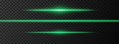 Yeşil ışık parıldıyor. Keskin bir yatay ışın yansıması. Bilim kurgu tasarımları, ışık geçişleri, ya da gelecekteki etkiler. Parlak ışık çizgileri ve neon efektler. Dinamik parlayan duvar kağıdı arkaplanı