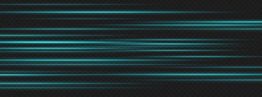 Koyu arkaplanda sıralanmış çoklu mavi çizgiler, bilim-kurgu UI elementleri için yüksek hız hareketi ve sinyal yoğunluğunu simüle eder.