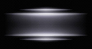 Beyaz parlak yatay ışınlar ve eğim bulanıklığı. Fütürist UI sınırları için sıcak tonlu dijital ışıklar, HUD röfleleri ve bilim kurgu ekran efektleri.