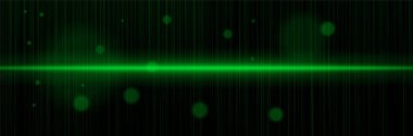 Küreli yeşil yatay enerji atımı, dikey çizgiler, soluk bir parıltı. Dijital sinyali, bilim kurgu ışığını, fütüristik nabzı, elektrik ışınını görüntüler..