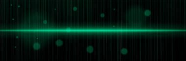 Küreli yeşil yatay enerji atımı, dikey çizgiler, soluk bir parıltı. Dijital sinyali, bilim kurgu ışığını, fütüristik nabzı, elektrik ışınını görüntüler..