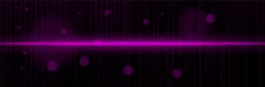 Mor yatay enerji atımı, küreler, dikey çizgiler, soluk bir parıltı. Dijital sinyali, bilim kurgu ışığını, fütüristik nabzı, elektrik ışınını görüntüler..