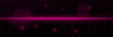 Mor yatay enerji atımı, küreler, dikey çizgiler, soluk bir parıltı. Dijital sinyali, bilim kurgu ışığını, fütüristik nabzı, elektrik ışınını görüntüler..